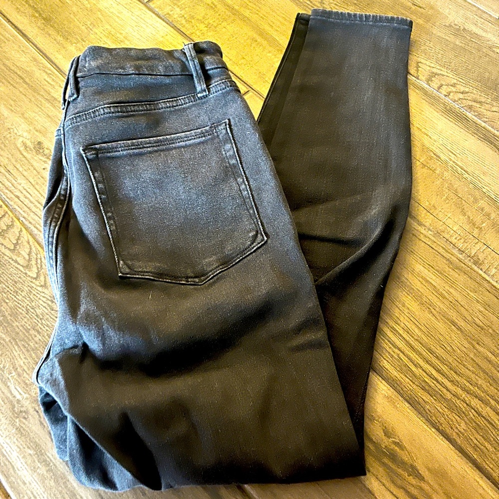 Good American black denim